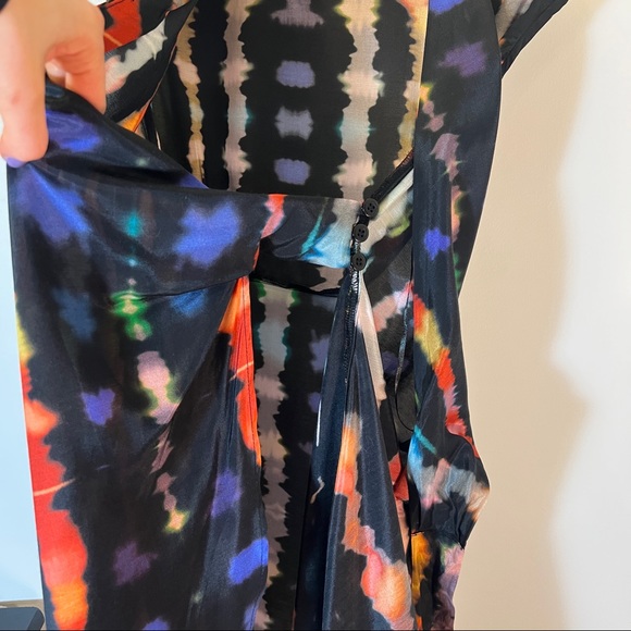 Urban Outfitters Bright Printed Wrap Dress - Picture 7 of 9